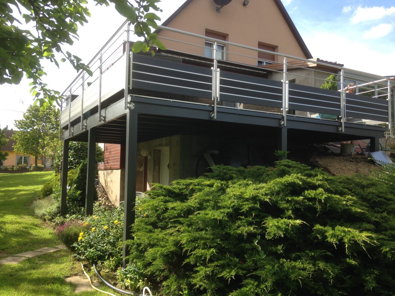 STRUCTURE EXTENSION DE TERRASSE